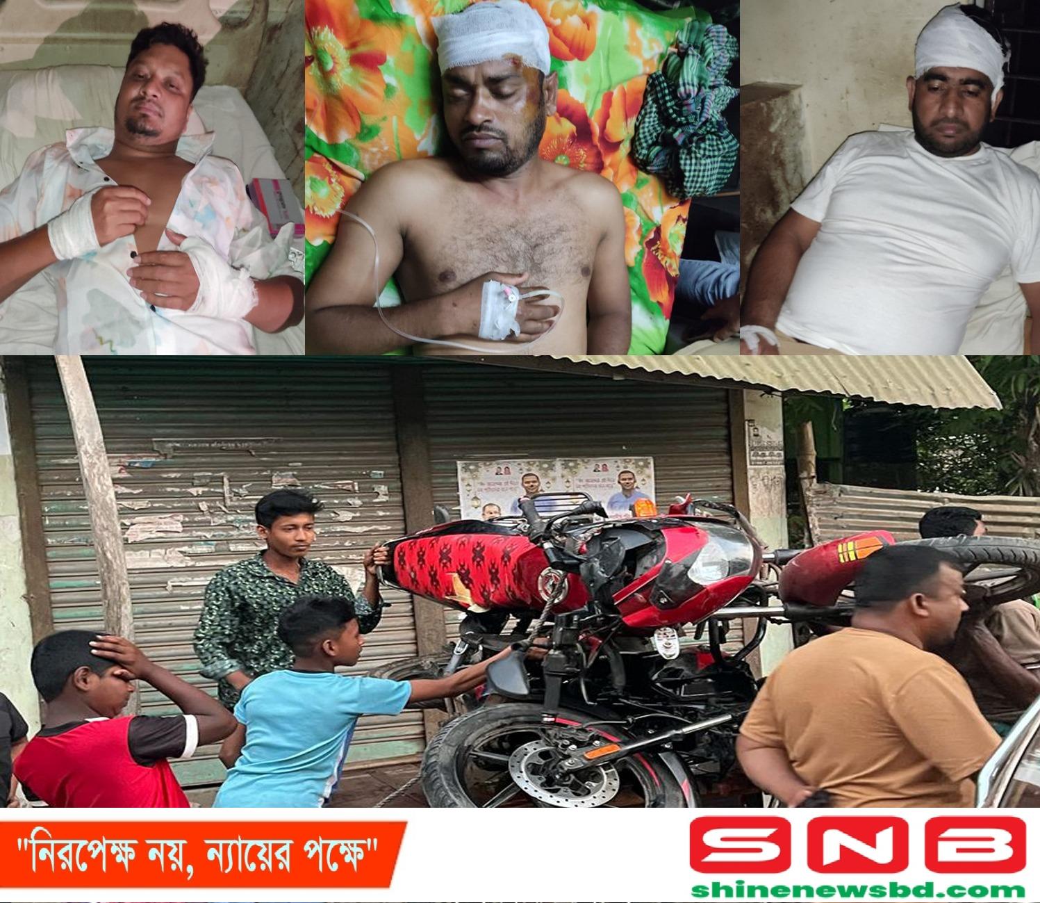 পোস্টার ছেড়ার ইস্যু : বরিশালে বিএনপির দুইপক্ষের সংঘর্ষ, আহত ২৫
